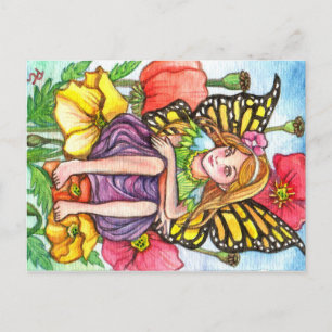 Poppy Fairy Postcard