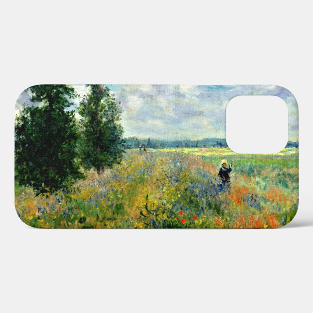 Poppy Field, Argenteuil - Fine art by Claude Monet Case-Mate iPhone Case (Back (Horizontal))
