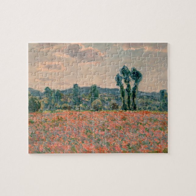 Poppy Field - Claude Monet Jigsaw Puzzle (Horizontal)