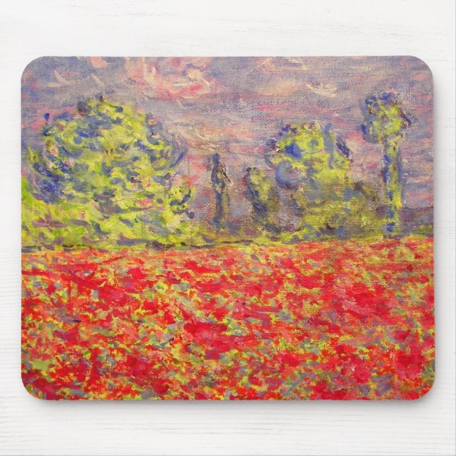 Poppy Field Mouse Mat (Front)