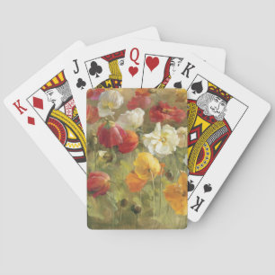 Poppy Field Playing Cards