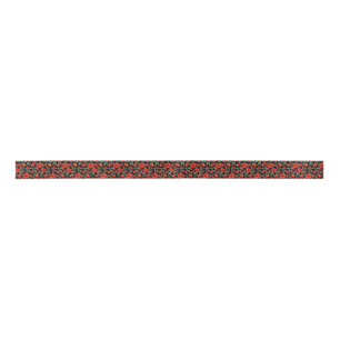 Poppy Field Satin Ribbon