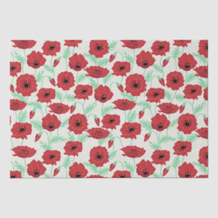 POPPY FIELD TISSUE PAPER