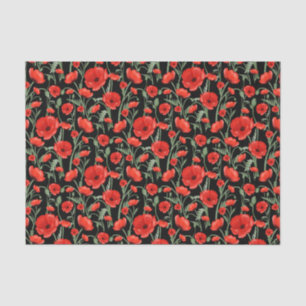 Poppy Field Tissue Paper