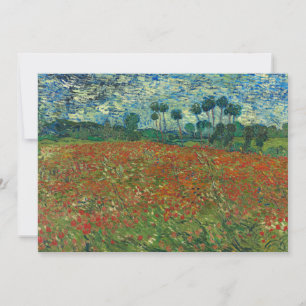 Poppy Field Vincent van Gogh