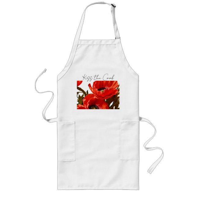 Poppy Fields Collection - Cooks Apron (Front)
