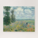 Poppy Fields near Argenteuil by Claude Monet Jigsaw Puzzle<br><div class="desc">Poppy Fields near Argenteuil by Claude Monet</div>