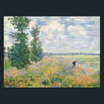 Poppy Fields near Argenteuil by Claude Monet Tablecloth<br><div class="desc">Poppy Fields near Argenteuil by Claude Monet,  1875,  oil on canvas</div>