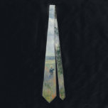 Poppy Fields near Argenteuil - Claude Monet Tie<br><div class="desc">Beautiful Fine Arts Painting Tie. Colourful and classic. A great conversation starter! I love designing ties for the men folk in my life. You know the kind... pictures you don't have to explain to your boss, Church friends or neighbour's kid. One's that spark conversation, not controversy and explores mutual interest...</div>