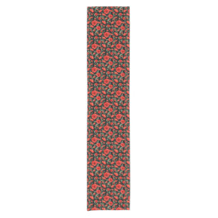 Poppy Fields Short Table Runner