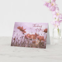 Poppy Fields - Thinking of You
