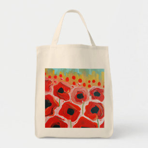 Poppy Fields Tote Bag