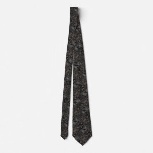Poppy Floral Neck Tie - Custom Colours