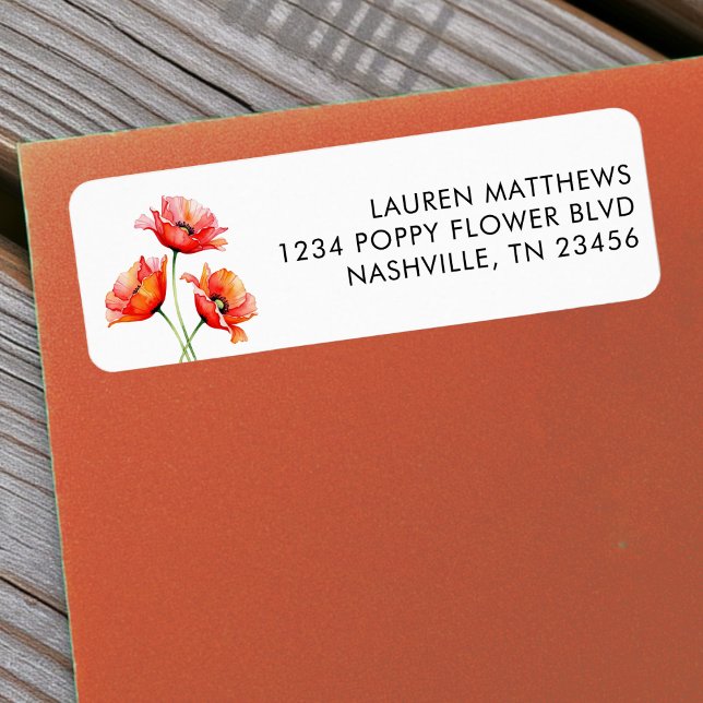 Poppy Flower Floral Orange Spring (NASHVILLE, TN)