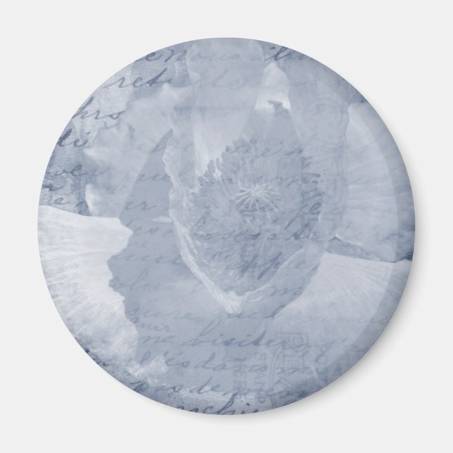 Poppy Flower Magnet (Front)