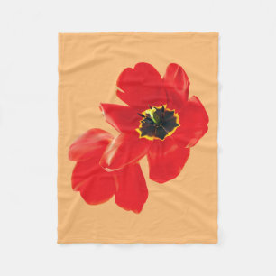 Poppy Flower Shirt, Poppy Shirt, Floral Shirt,  Fleece Blanket
