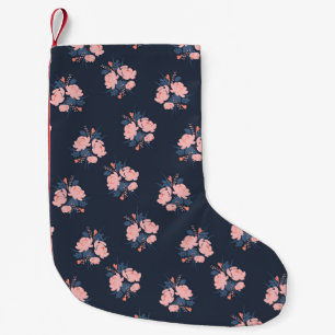 Poppy Flower Small Christmas Stocking