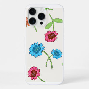 poppy flowers iPhone 16 pro max case