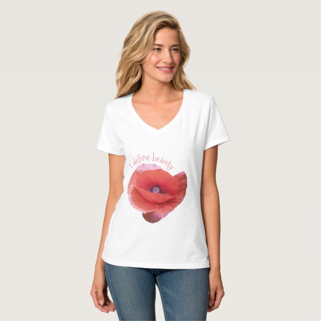 Poppy. Funny  text. T-Shirt (Front Full)