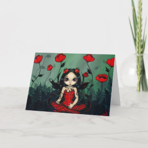 "Poppy Garden" Greeting Card