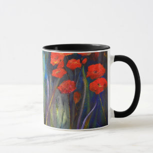 "Poppy Garden" Mug