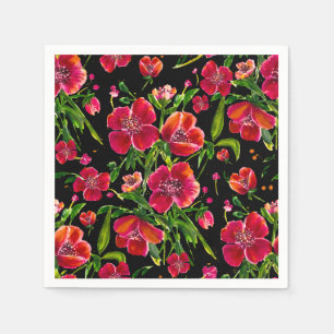 Poppy Garden Napkins