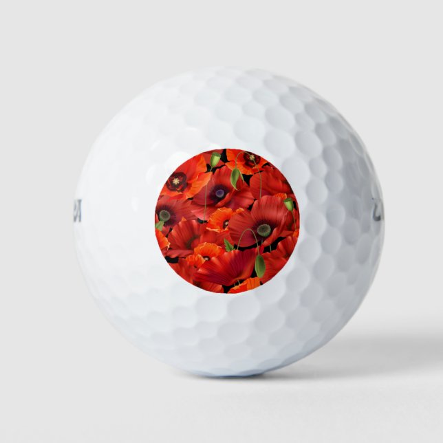 Poppy Golf Balls (Front)