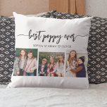 Poppy Grandfather Grandchildren Photo Collage Cushion<br><div class="desc">Celebrate your Poppy with the Poppy Grandfather Grandchildren Photo Collage Throw Pillow. This personalised keepsake features a beautifully arranged collage of cherished photos, capturing special moments with his grandchildren. Crafted from high-quality materials, it adds a stylish and sentimental touch to any space, perfect for displaying on a bed or couch....</div>