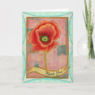 Poppy Greeting Card