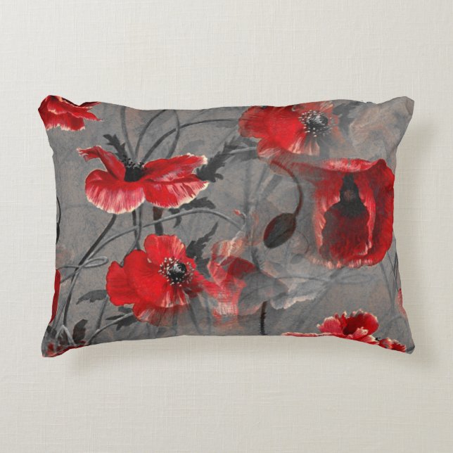 Poppy Haze Decorative Cushion (Front)