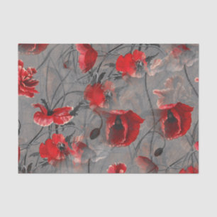 Poppy Haze Tissue Paper