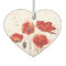 Poppy Heart Air Freshener