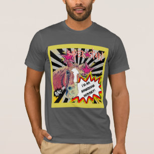 Poppy I'm an awesome horsey! comic style T-Shirt