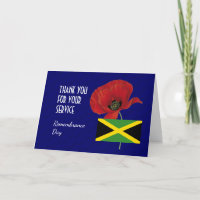 Poppy | JAMAICA Veterans | REMEMBRANCE DAY