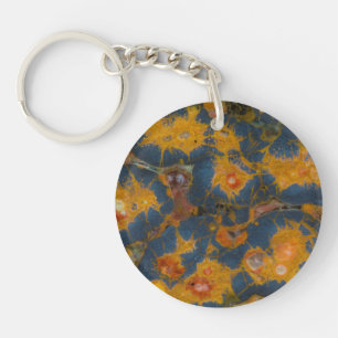 Poppy Jasper Key Ring