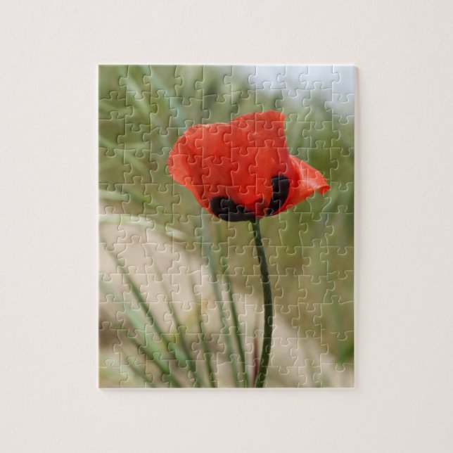 Poppy Jigsaw Puzzle (Vertical)