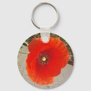 Poppy Key Ring
