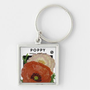 Poppy Key Ring