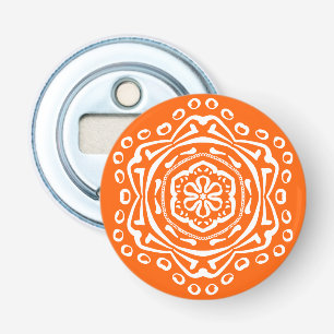 Poppy Mandala Bottle Opener