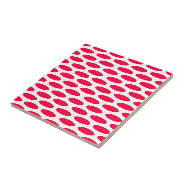 Poppy Modern Oval at Emporiomoffa Tile (Side)