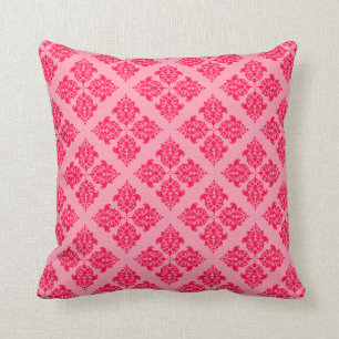 Poppy Moroccan Damask Cushion