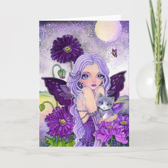 Poppy Night Adventure - blank card (Front)