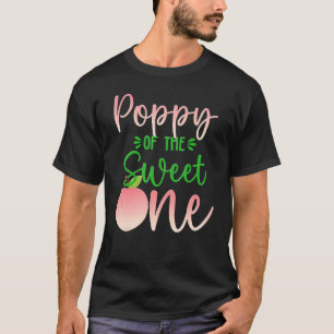 Poppy Of The Birthday One Peach 1st Summer Fruit F T-Shirt