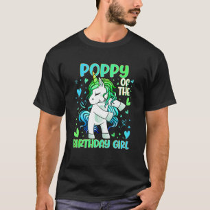 Poppy of the Birthday Party Princess Dabbing Unico T-Shirt