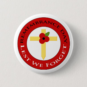 Poppy on cross - Badge