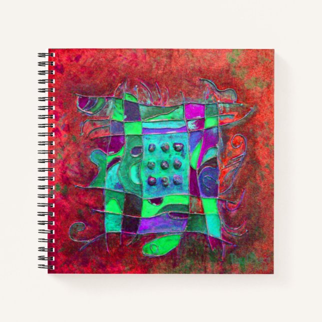 ”Poppy Opening” by Paul Buică Notebook (Front)