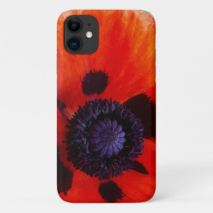 Poppy Orange Flower Photo iPhone 11 Case