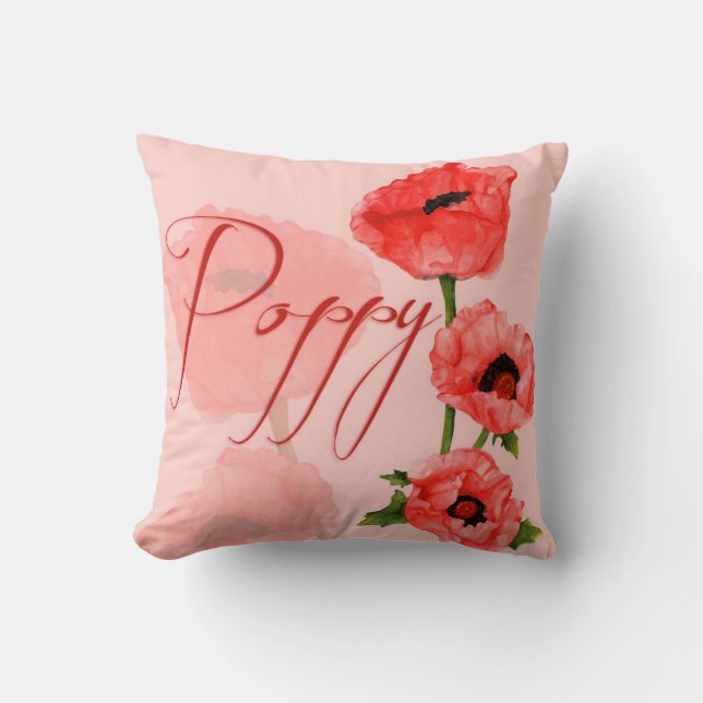 Poppy Pillow (Front)