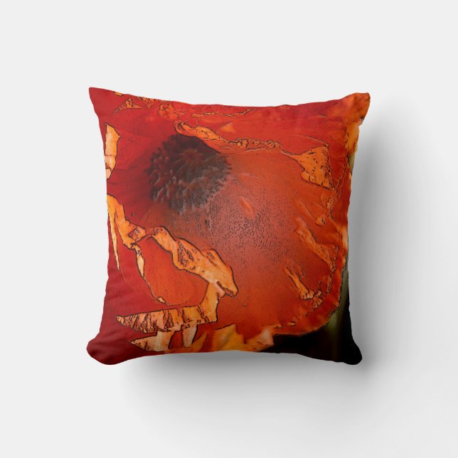 Poppy Power, pillow (Front)