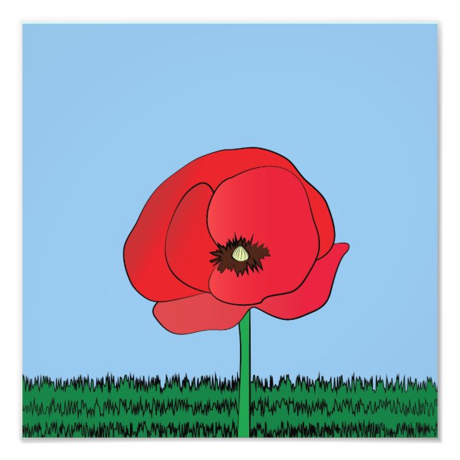 Poppy print (Front)